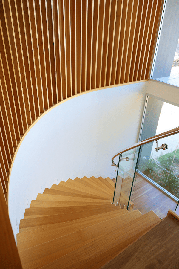 Curved Staircase