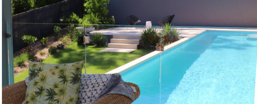 Pool and Outdoor Living Area